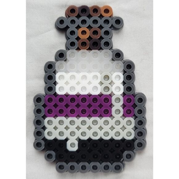 Demisexual LGBT Potion Perler Pixel Art - Picture 2 of 2